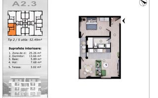 Vânzare apartamente moderne 52 mp în zona Torontalului !!! COMISON 0 - Poză 4