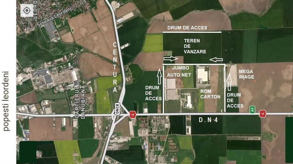 5000mp sau 27000mp,45m deschid,centura Bucuresti, Depozit Jumbo-DN4 - Poză 1