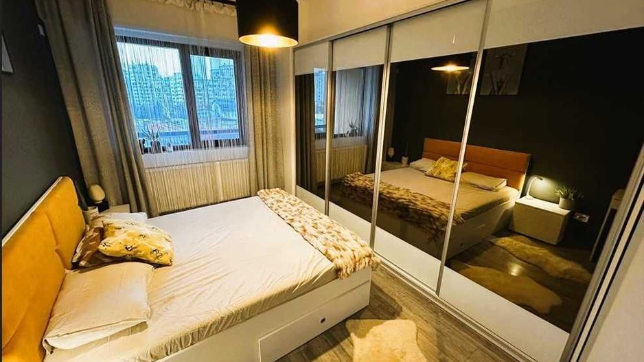 Închiriez apartament 2 camere modern, Piața Alba Iulia, openspace - Poză 3
