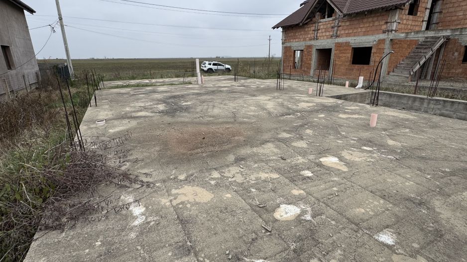 Teren Intravilan Becicherecu Mic Cu Proiect Si Autorizatie,Fundatie Finalizata - Poză 3