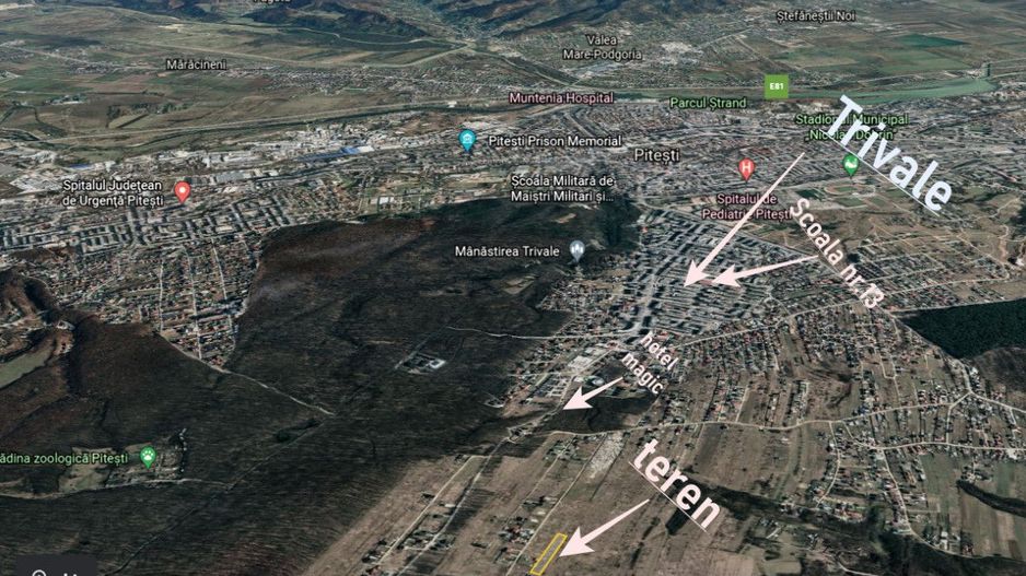 REDUCERE PRET Vanzare Teren Parcelabil Trivale Platou Intravilan - Poză 4