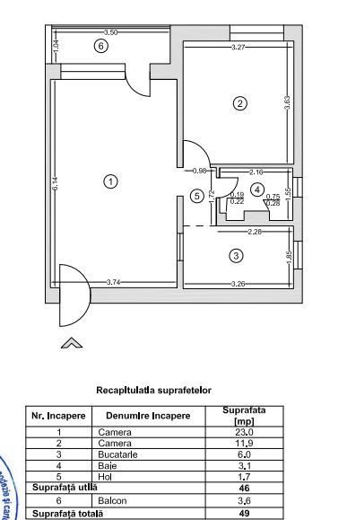 Apartament 2 camere CENTRALA PROPRIE | DRUMUL TABEREI - Poză 11