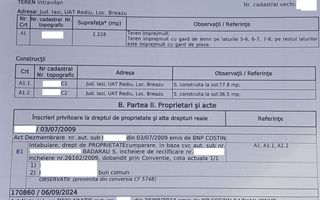 Teren Breazu, oportunitate de investitie, 10 min de Copou - Poză 7