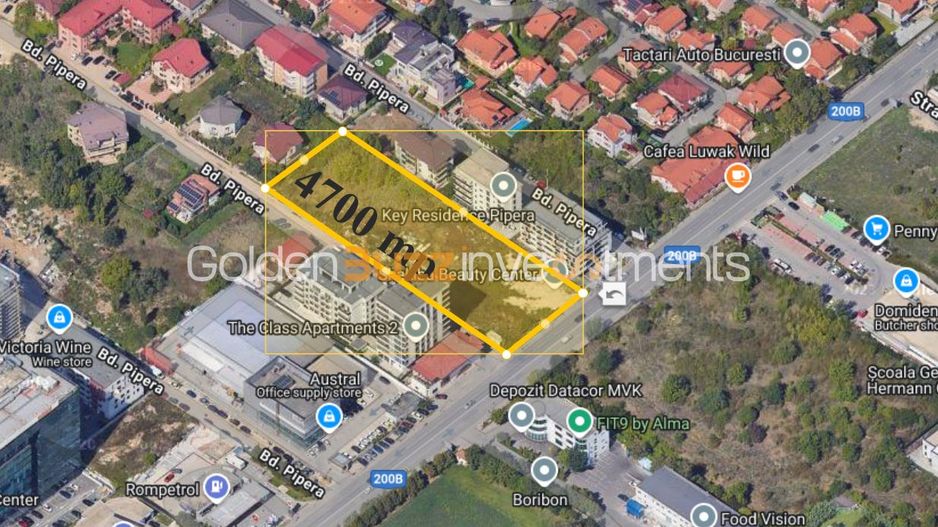 Teren Excepțional de 4.700 mp în Pipera – PUZ pre-aprobat, - Poză 1