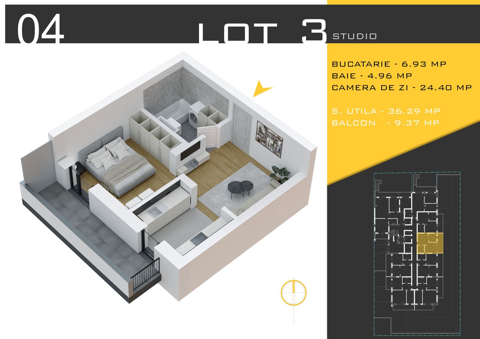 2 camere  Titan Pallady  Metrou Nicolae Teclu - Schiță 6