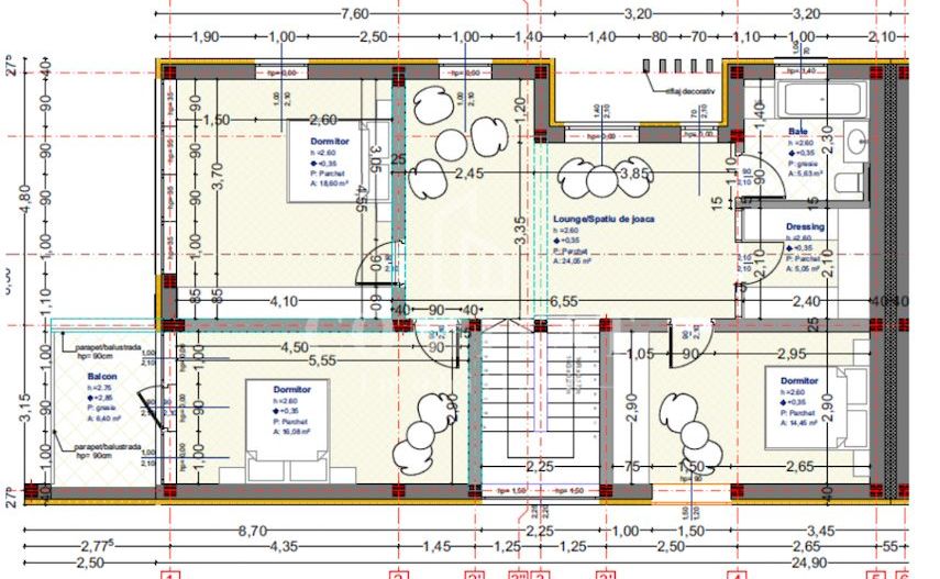 0% comision | Case cuplate | arhitectură contemporană | Feleacu - Schiță 9