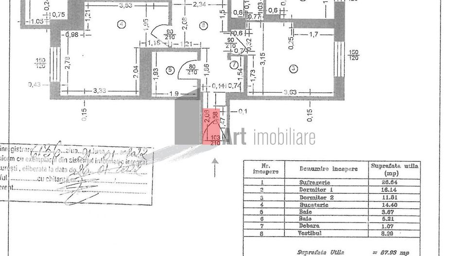 Apartament 3 camere Vitan metrou Mihai Bravu - Poză 24