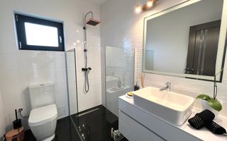 Casa individuala superfinisata, 3 camere, 2 bai,  500mp teren - Poză 8