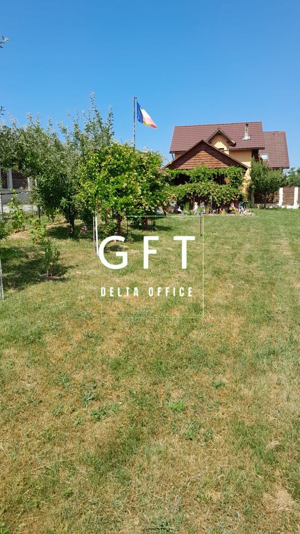 Teren intravilan de vanzare + cabana.  Toate utilitatile! - Poză 1