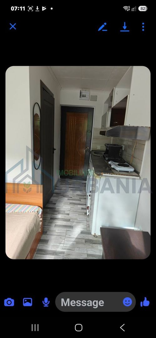 Apartament tip garsonieră, 12 mp, Bularga, decomandat, baie proprie, mobilat, utilat, vânzare 26.500 EUR - Poză 2