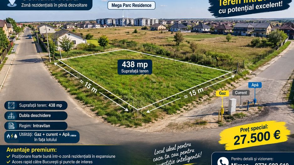 OPORTUNITATE EXCLUSIVĂ – TEREN PREMIUM ÎN COMUNA VIDRA - Poză 1