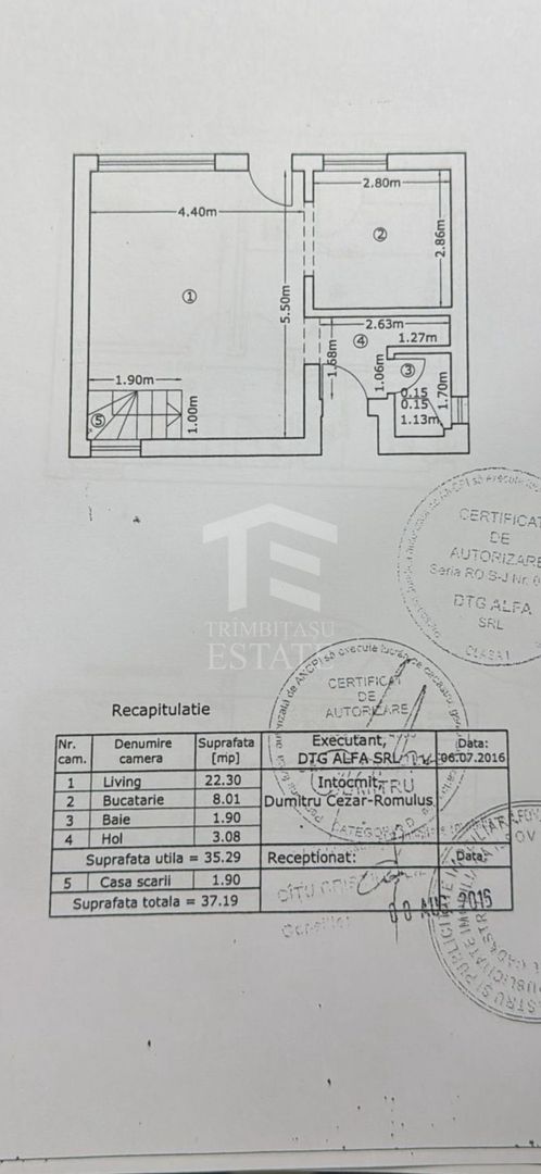 Popesti-Leordeni central vila individuala 130m utili curte 200 mp - Schiță 23