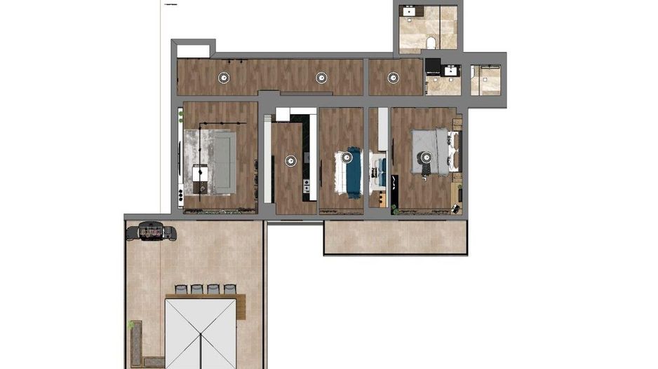 Apartament 3 camere-Ultracentral -bloc nou - Poză 7