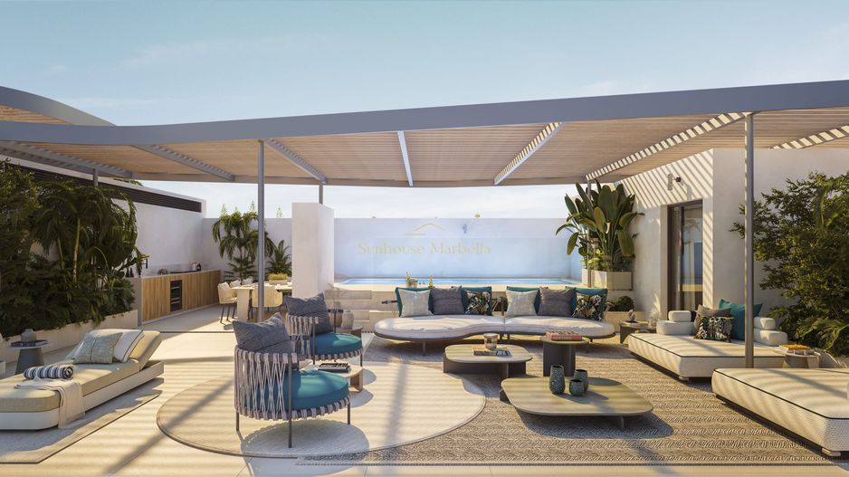 Duplex Penthouse 3 Dormitoare Manilva - Poză 2