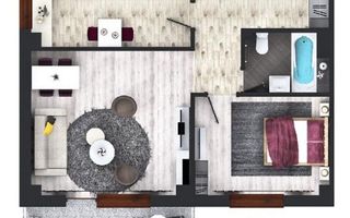 Apartament 2 camere D - 61 mp -Bucium Confort- 135.000 euro - Poză 9