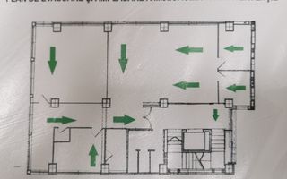 Zero comision, 190mp birou amenajat, parcare, Grozavesti, 4' metrou - Schiță 16