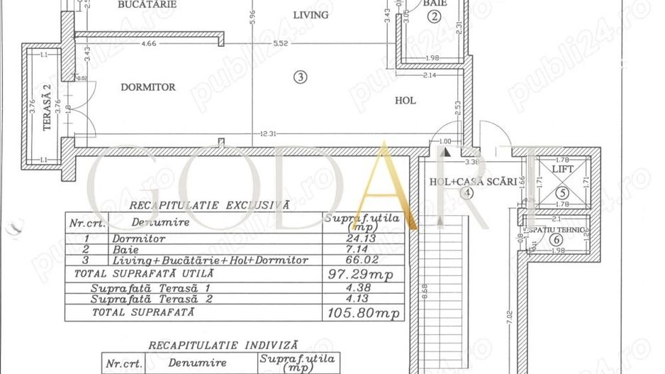 Apartament 3 camere | Vedere libera | Herastrau - Schiță 9