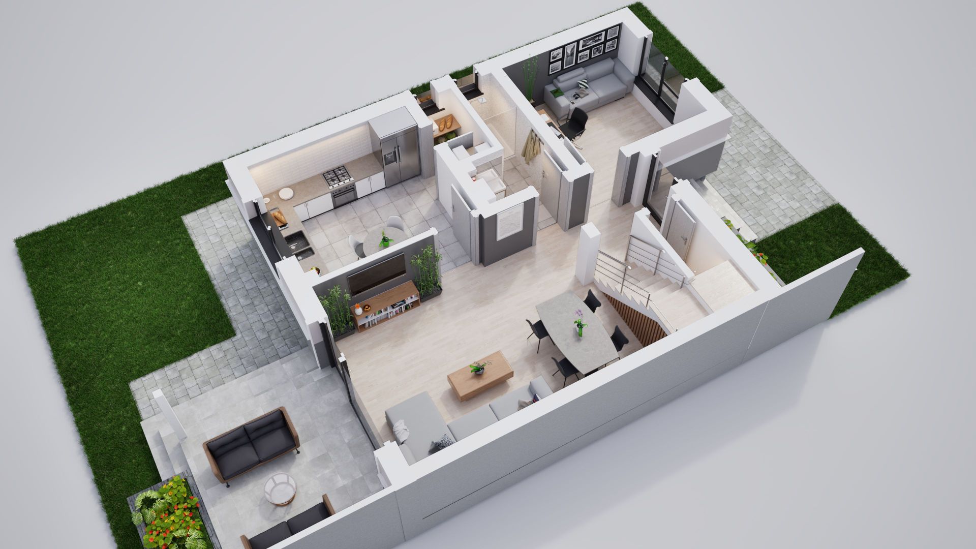 Casa tip duplex - 306 mp teren - Sura Mica - Poză 9