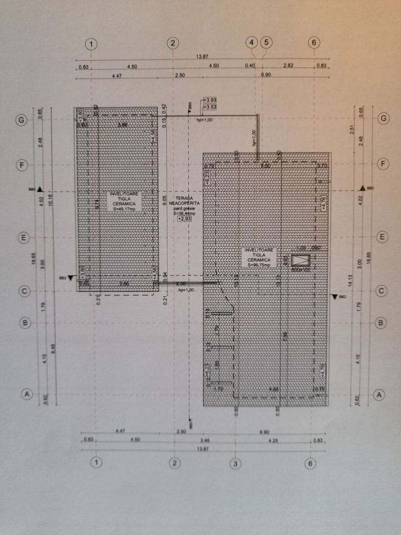 Proiect casă cu mansardă în construcție Micălaca - Poză 7