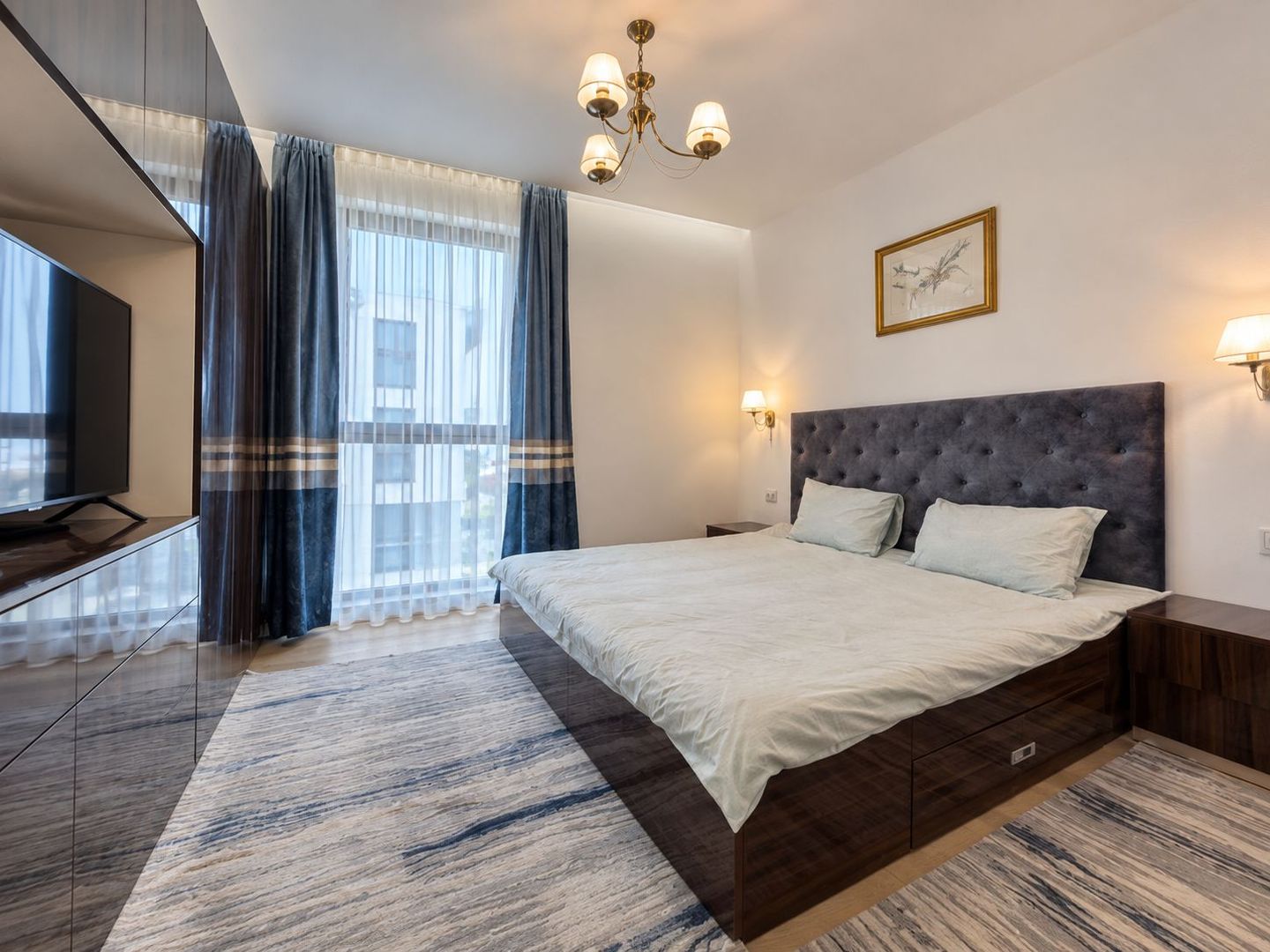 For Rent | Luxury 2-Room Apartment | 53 sqm | Balcony | Herăstrău - Poză 3