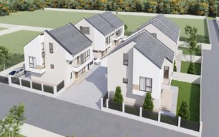 Casă premium P+1+M | Terasă & Mansardă | Design modern | Teren 250 mp - Poză 1