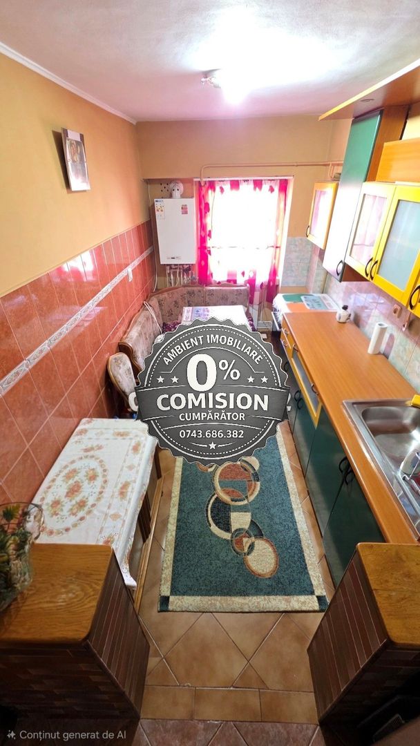 OFERTA VERII!! Apartament cu 3 camere, mobilat, VASLUI zona CENTRU - BIG; - Poză 8