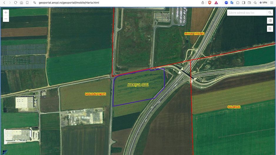 Teren Intravilan Bădeni - Turda 78.349 mp cu acces la Autostrazile A3 si A10 - Poză 2