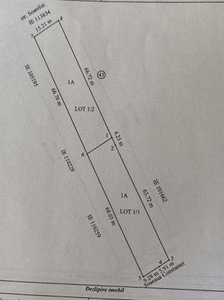 CUMPANA  (Cod 01) - Teren intravilan la soseua Constantei. - Poză 6