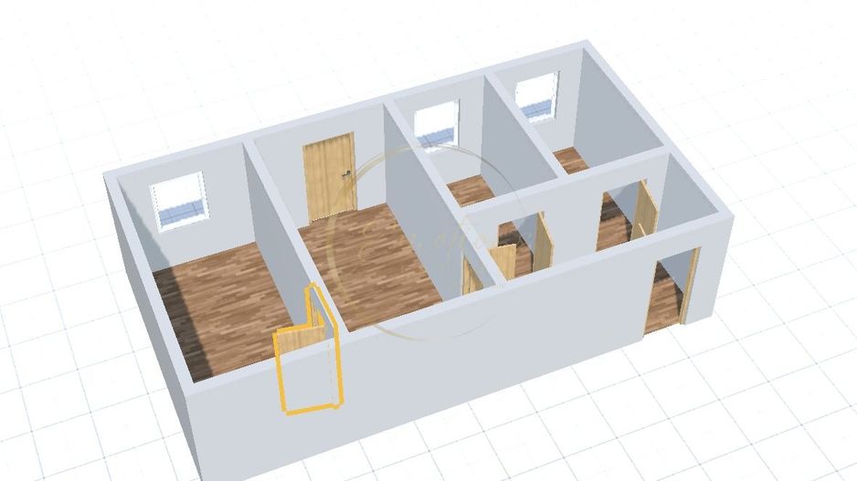 NOU | Apartament 2 camere - Complexul Studențesc - Schiță 9