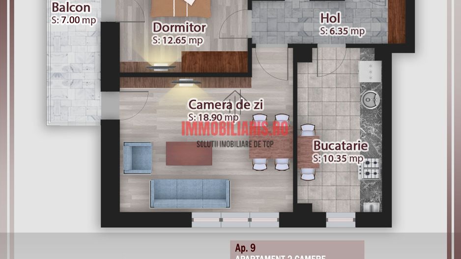 Theodor Pallady-Metrou - Incalzire in Pardoseala - Direct Dezvoltator - Schiță 2