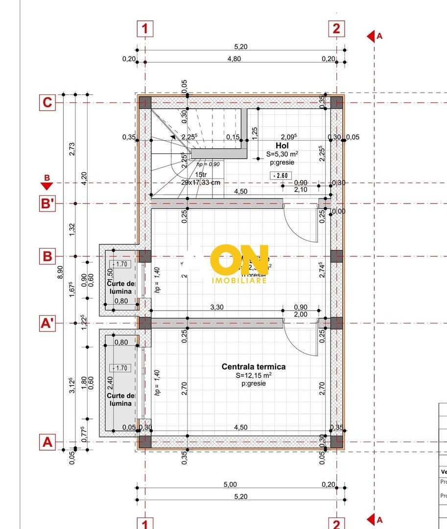 Casa semifinisata, 4 camere, 554 mp teren, Cetate - Poză 16