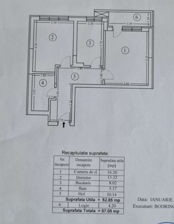 Apartament 2 camere Militari Lujerului, centrala proprie, la cheie ! - Poză 8