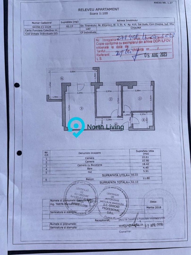 3 camere, mobilat și utilat | Militari Residence | Bloc 2018 - Poză 12