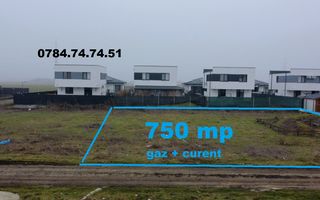 Teren 750 mp constructie imediata - comuna Berceni - Poză 1