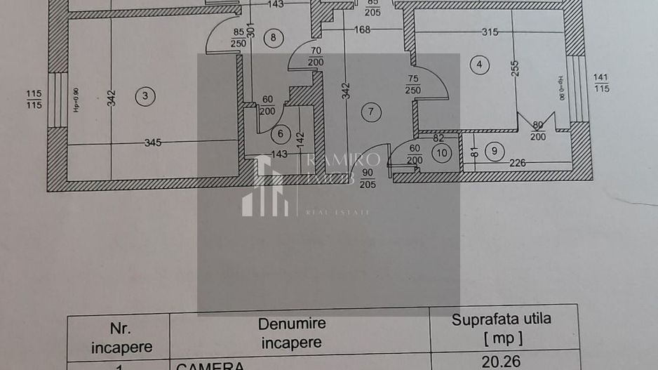 Apartament 3 camere, decomandat, 13 Septembrie - Poză 9