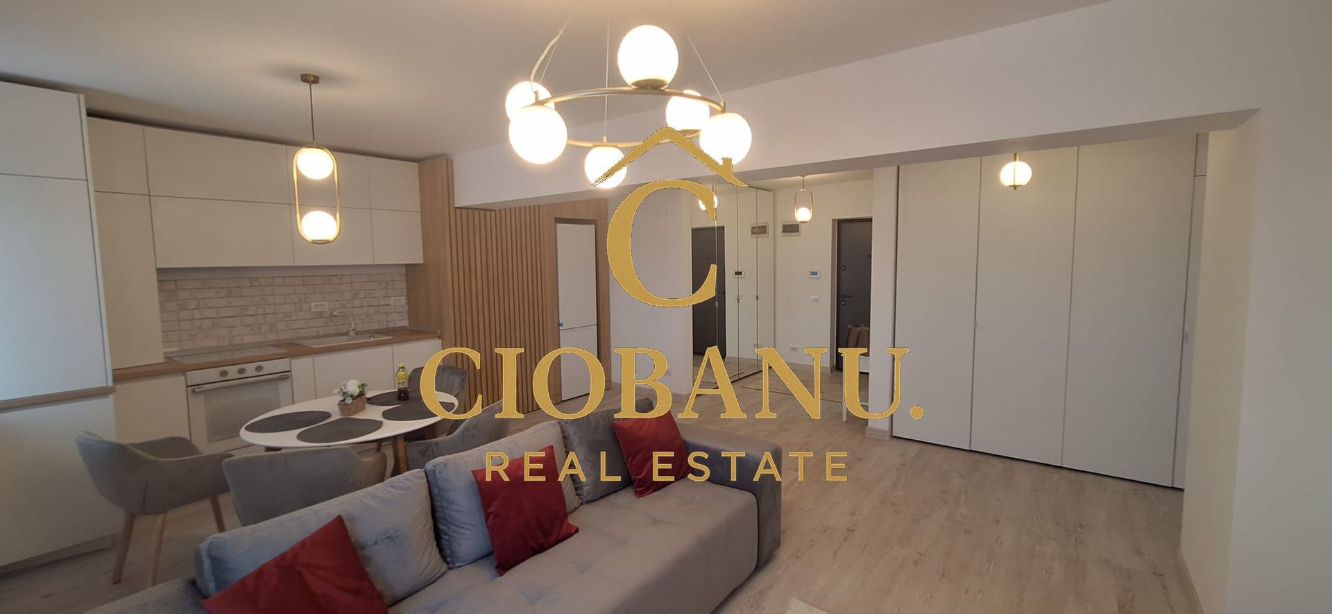 Apartament modern 2 camere+ 2 locuri de parcare de închiriat in Rovine - Poză 10