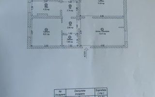 Apartament 3 camere Girocului aproape de Judetean - Schiță 8