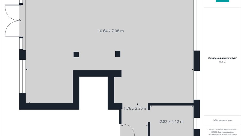 Spațiu comercial 83 mp - lângă Shopping City - Poză 7
