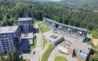 Apartament tip loft cu șemineu, situat în Silver Mountain Resort - Poză 12