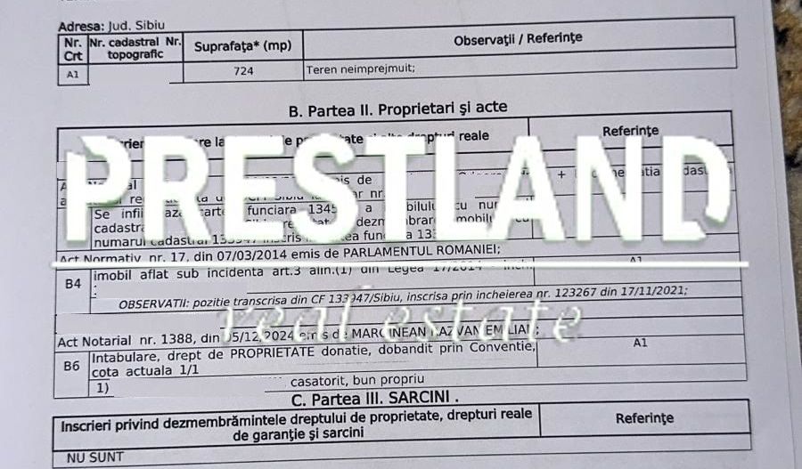 Teren exreavilan in Dealul Sibiului - Poză 1