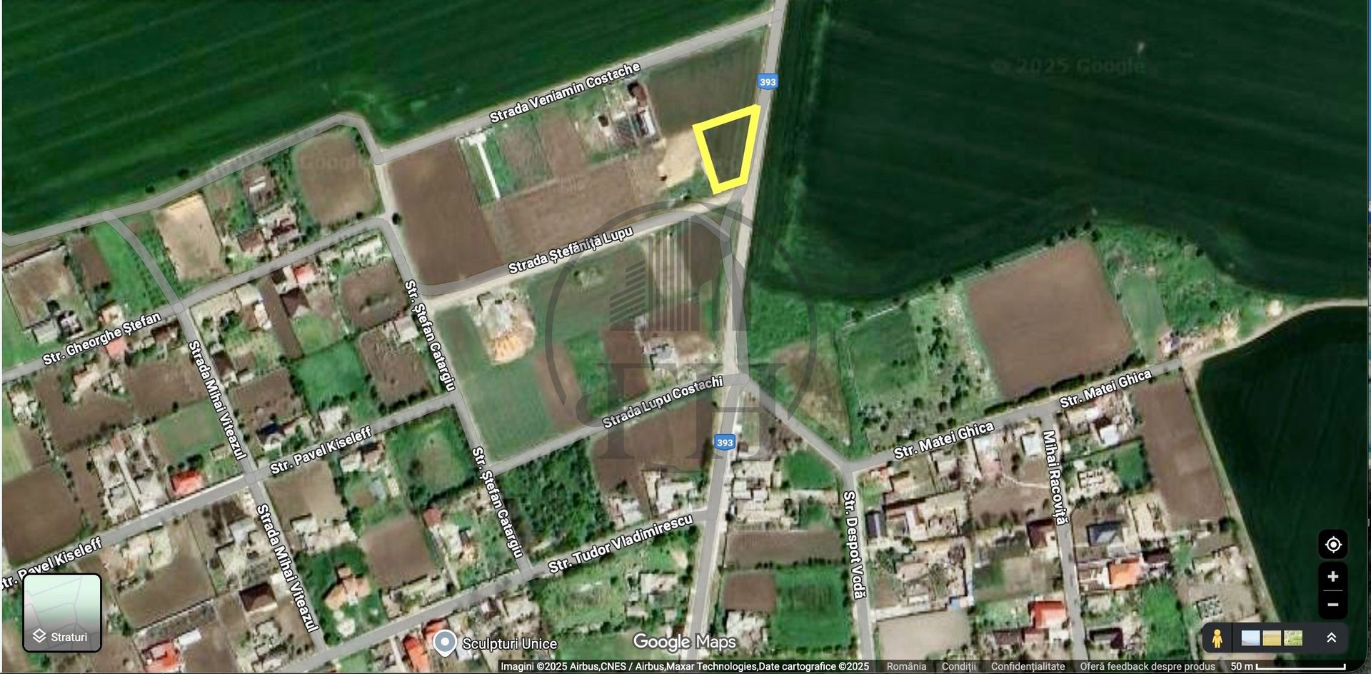 Teren intravilan de vanzare Mosneni, 23 August - Poză 2