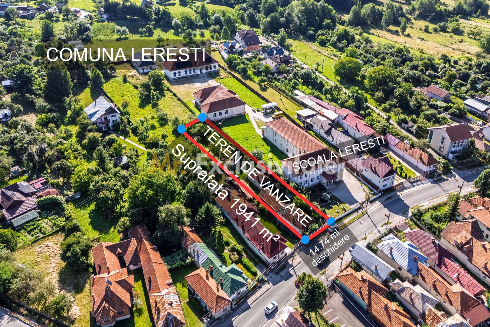 Teren cu potential exceptional 1941 mp– Centru Leresti | Campulung - Poză 2