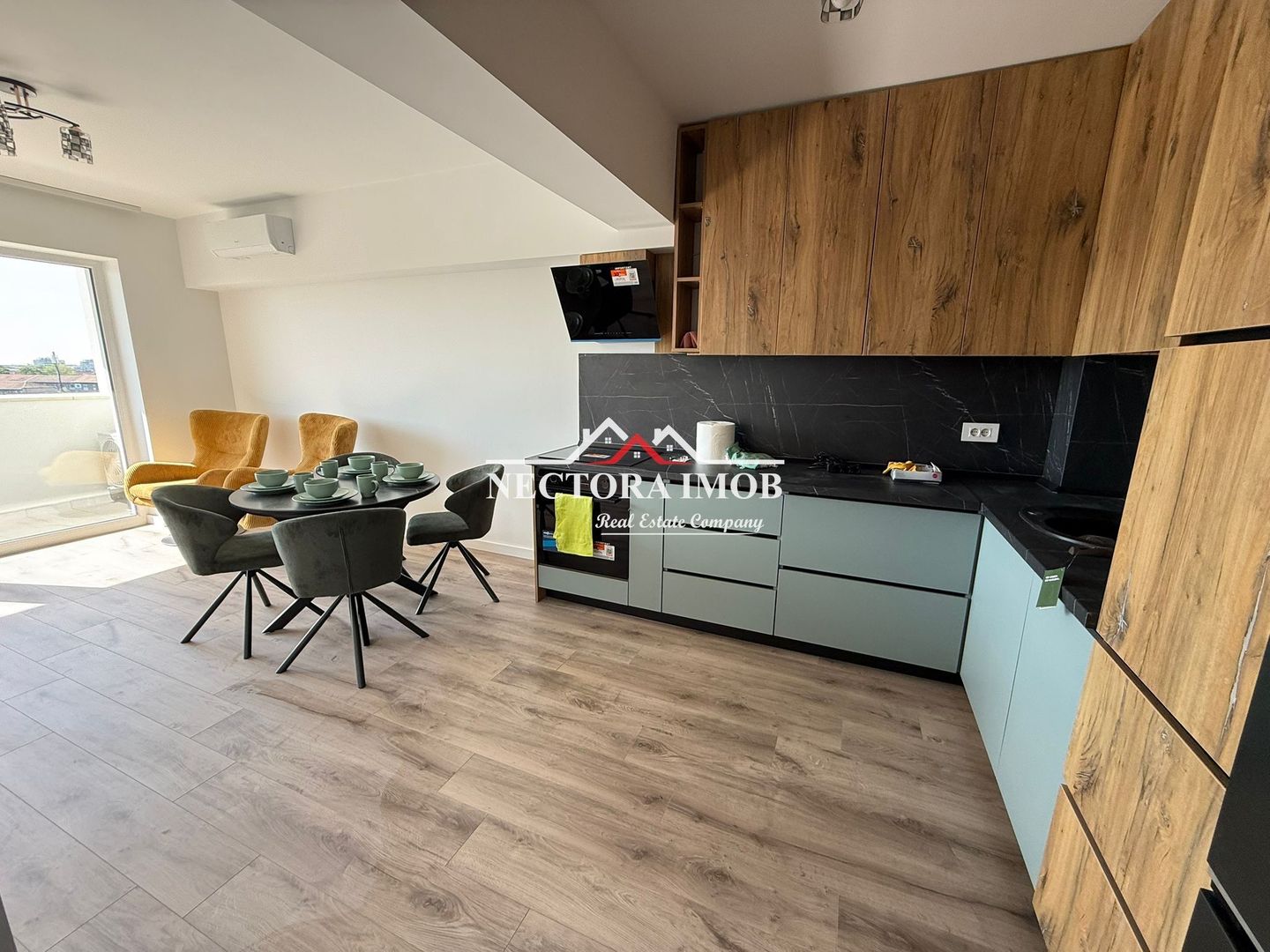NECTORA IMOB-Apartament 2 camere, Prima Green Nufarul, 45 mp,TOTUL NOU - Poză 5