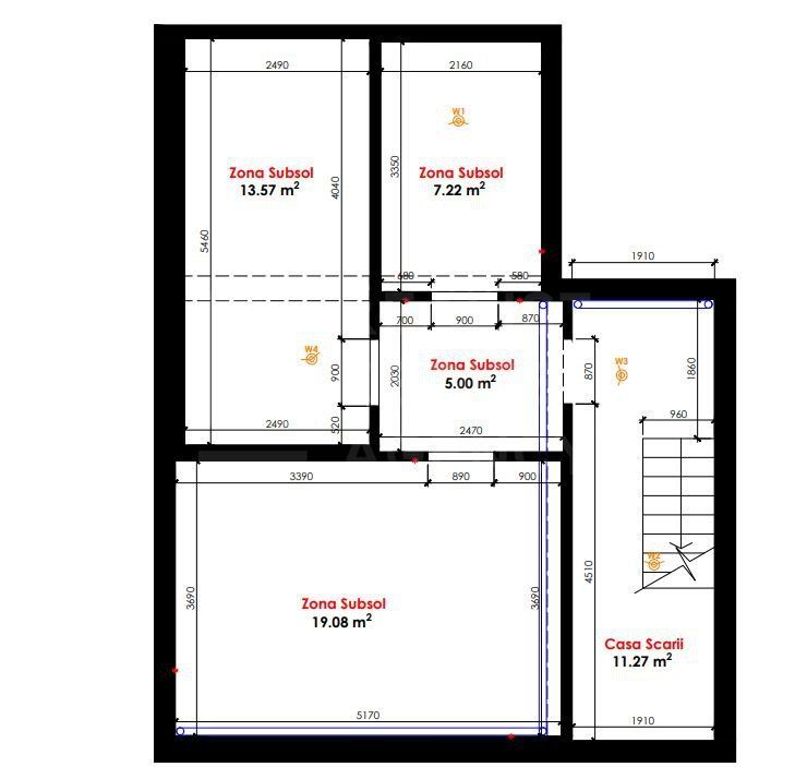 Vânzare, townhouse, 4 camere, str. Speranţei, Ciocana. - Poză 7