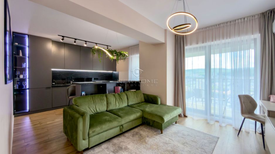 Apartament cu 2 camere, Parcare, West City Tower - Poză 1