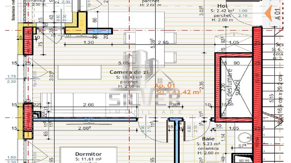 Apartamente 2 - 3 camere finisate in Floresti, zona Somesului - Poză 10