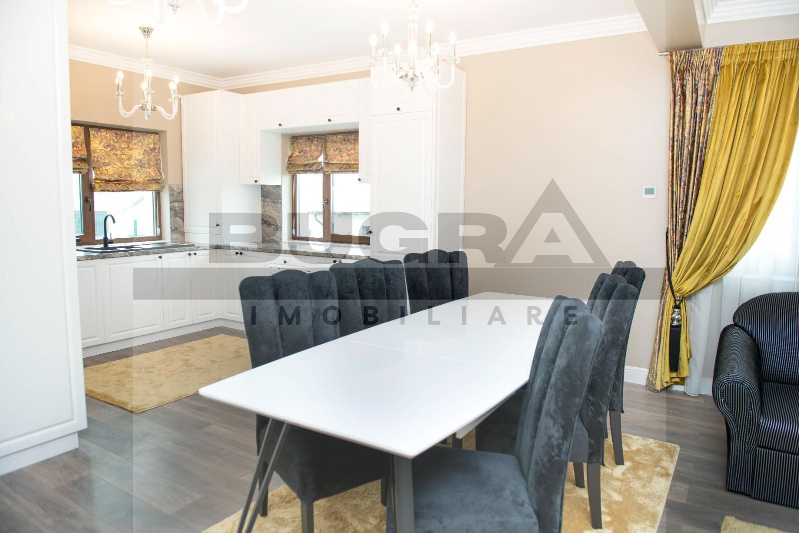 Duplex de 4 camere, 140mp utili, 420 curte, parcare, zona Voronet - Poză 3