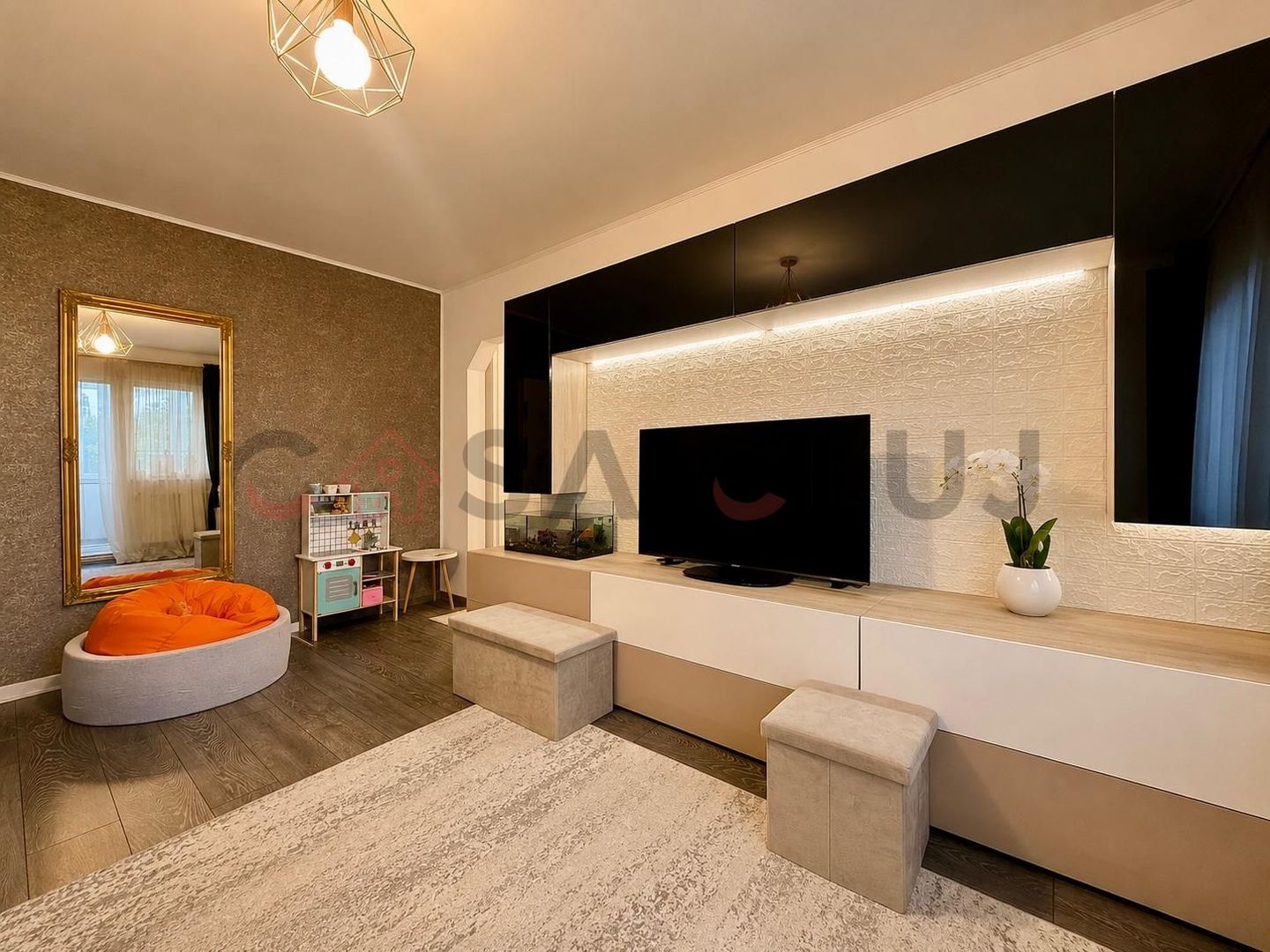 3 camere, la cheie, renovat, etaj intermediar - Poză 8