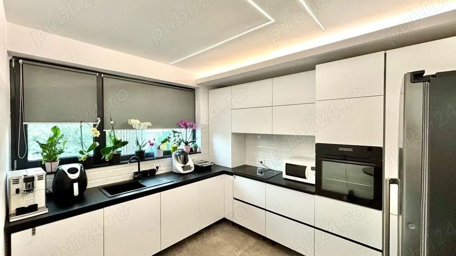 vilă stil mediteranean mob-util ca in foto+curte+2terase+3parcari - Poză 7