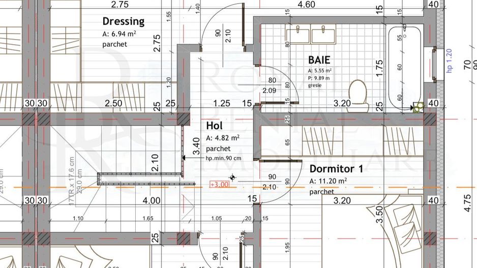 Duplex 4 camere, 120 mp utili, complex cu parc și râu, zona Polus-Poligon - Poză 5